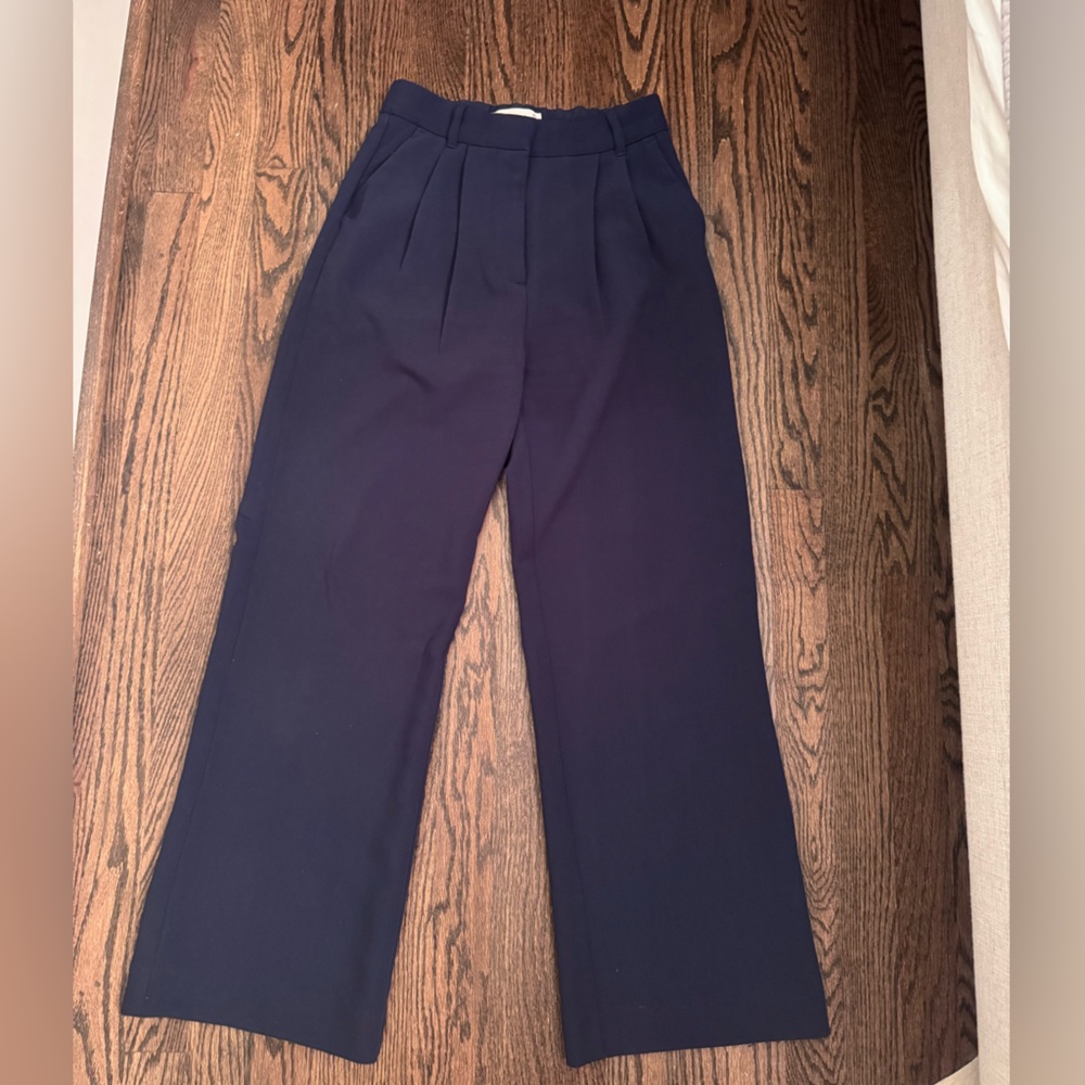 Abercrombie Sloan tailored wide leg pant